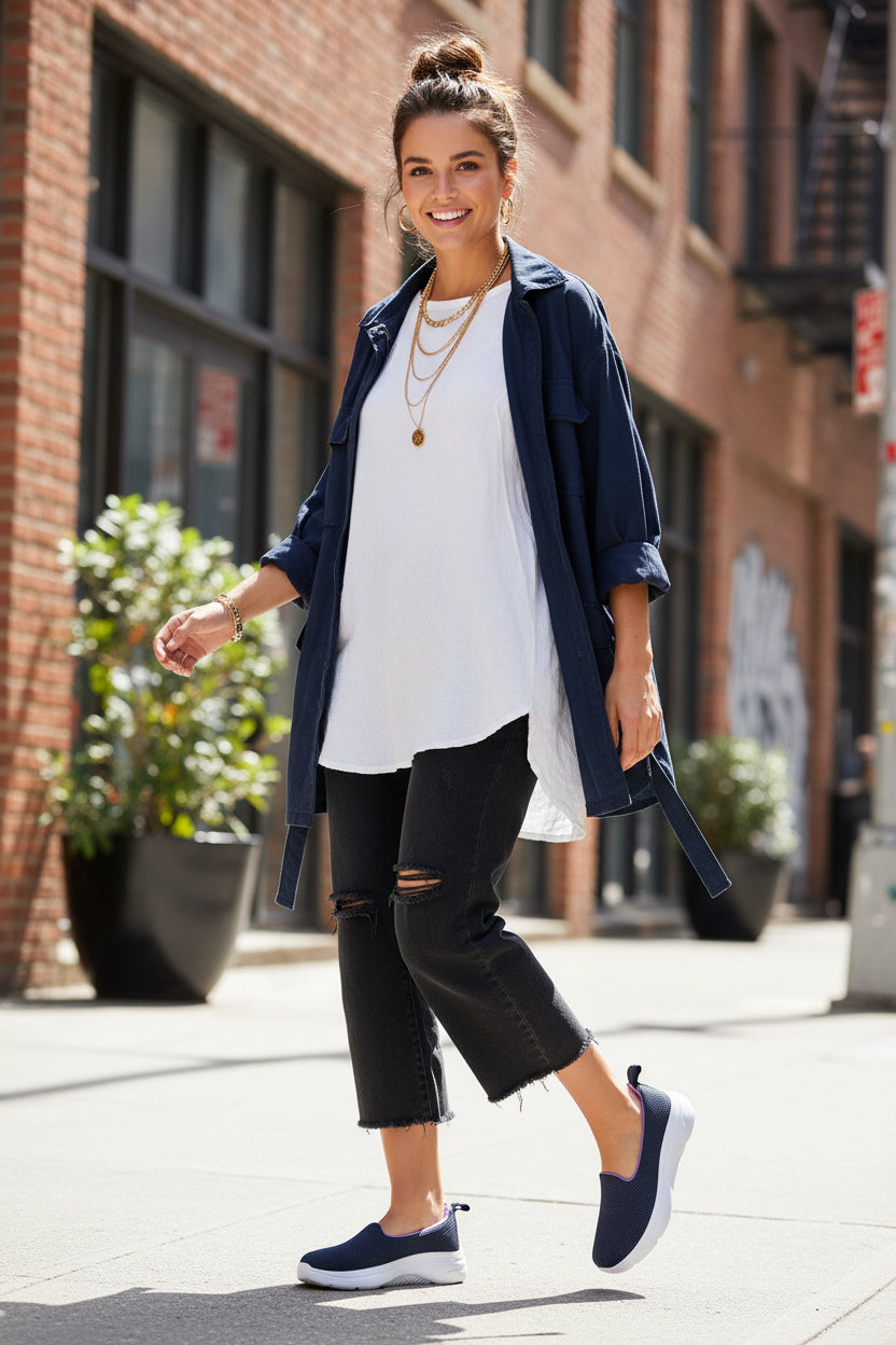 Tenis Flats Slip on Est380