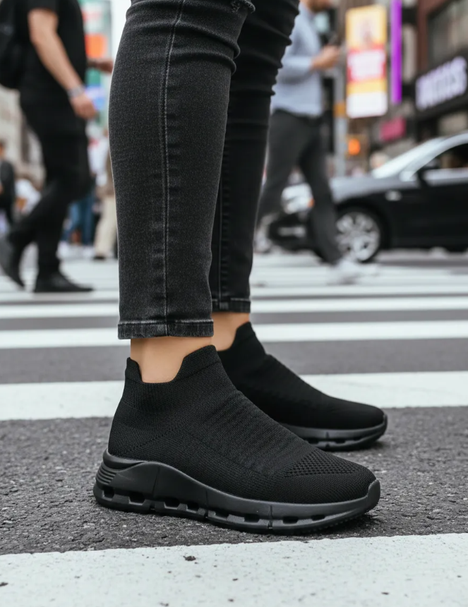 Tenis Slip-On Est 3007, Calcetín Cloud, Memory
