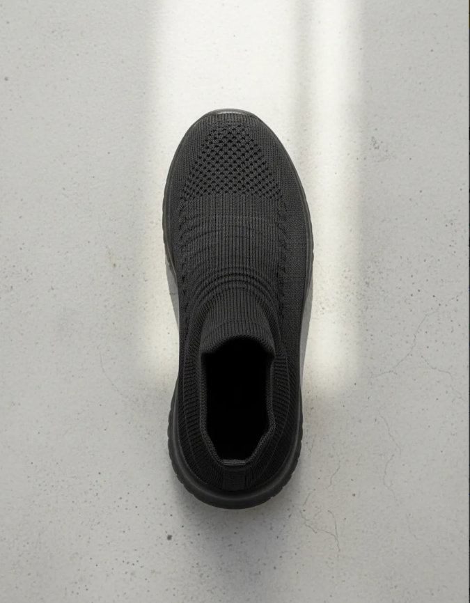 Tenis Slip On, Tipo Calcetín Transpirable Unisex, Plantilla Memory Est3005
