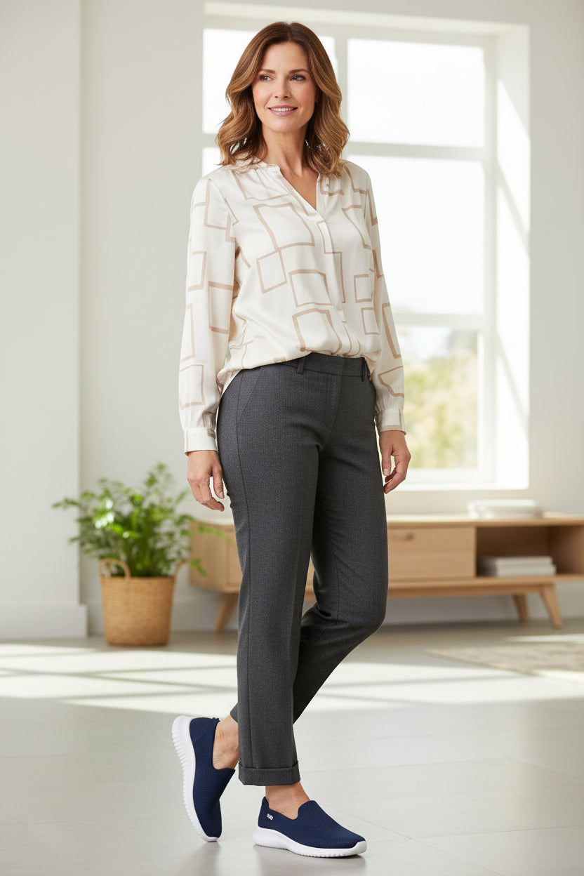 Tenis Eb Go Walk Mujer Ajuste Clásico