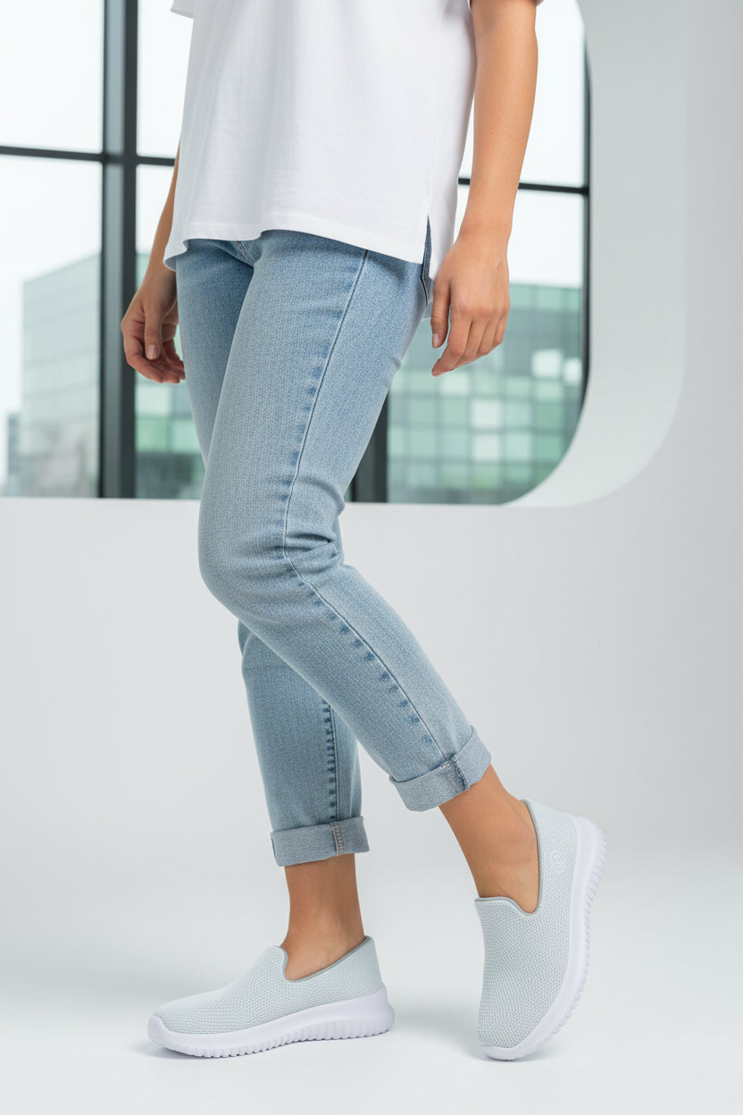 Tenis Eb Go Walk Mujer Ajuste Clásico
