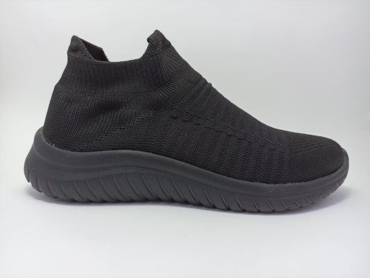 Tenis Slip On, Tipo Calcetín Transpirable Unisex, Plantilla Memory Est3005
