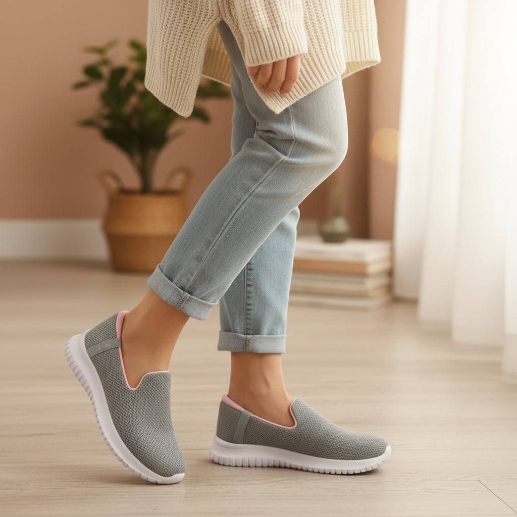 Tenis Slip-on Dama, Est352 Plantilla Memory