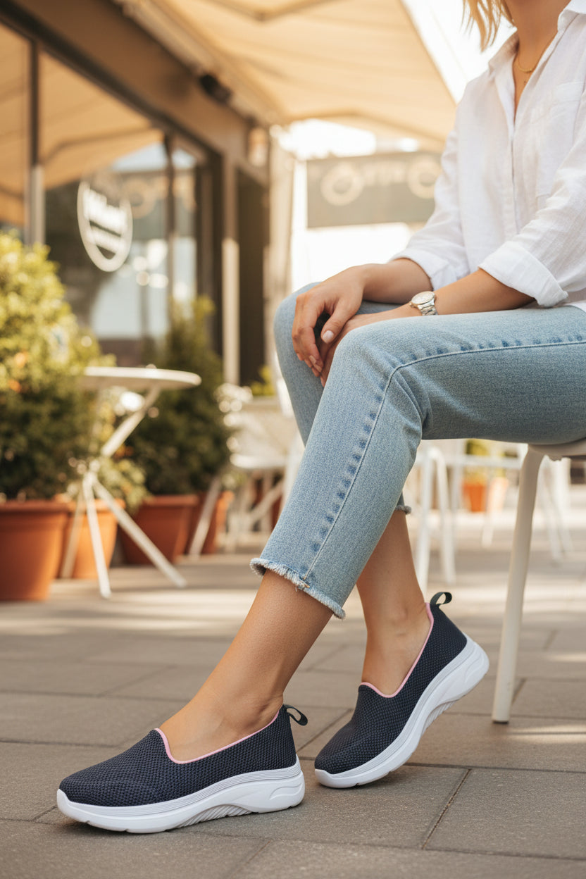 Tenis Flats Slip on Est380