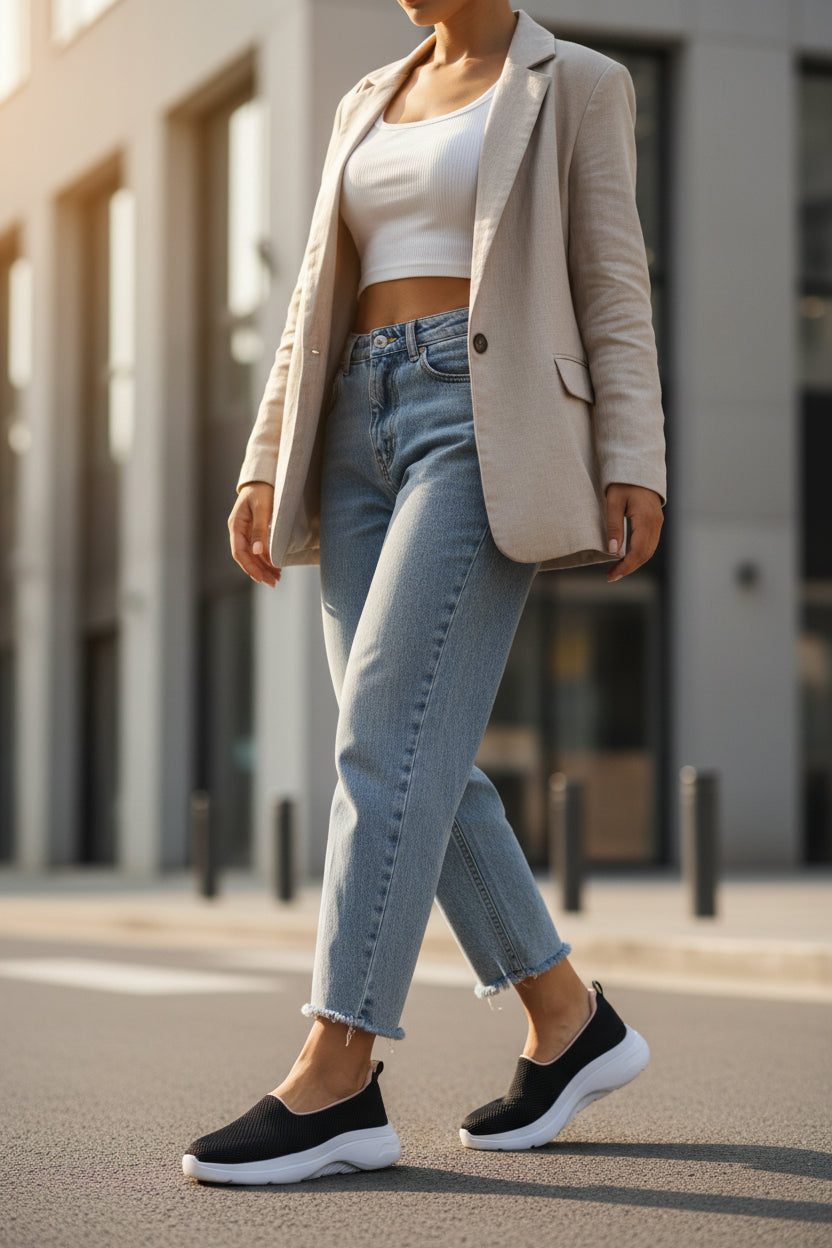 Tenis Flats Slip on Est380